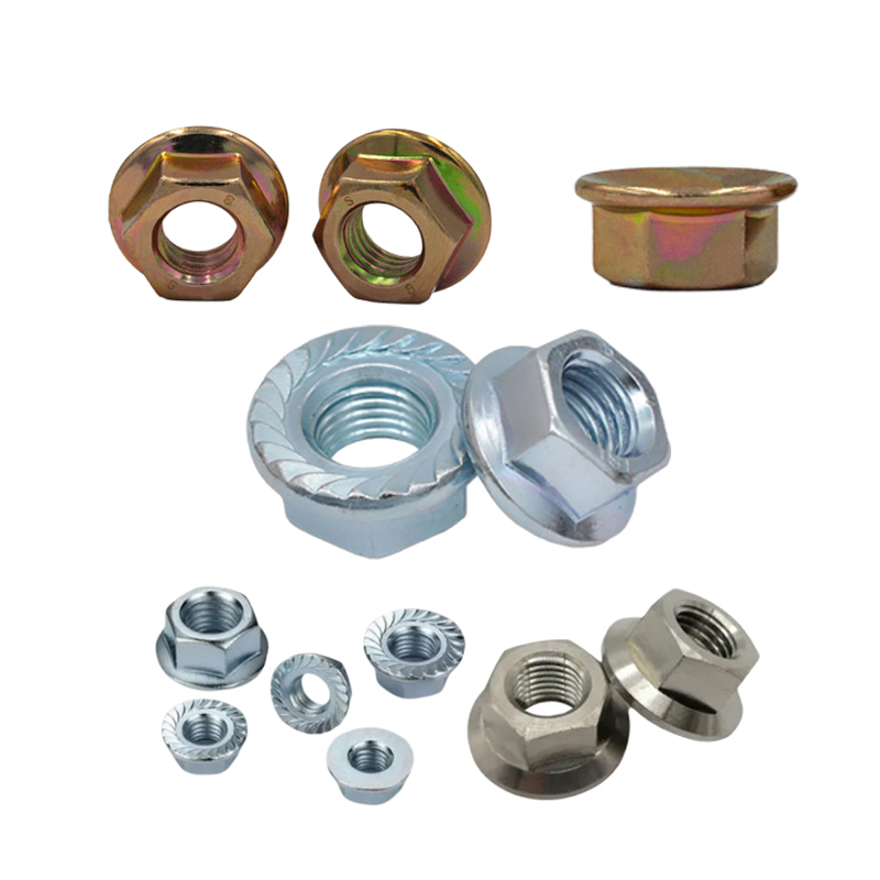 六角法兰螺母 DIN6923，ISO4161，GB6177，ASME/ANSI B18.2.2，ASME/ANSI B18.16.4，Q320，Q321，Q323